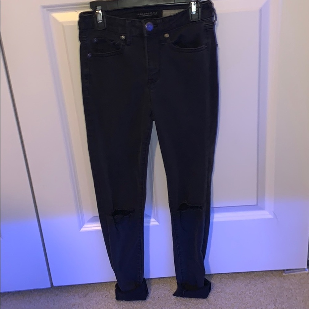 Aéropostale Black high waisted jeggings
